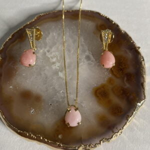 conjunto quartzo morango