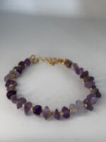 bracelete geodo de ágata