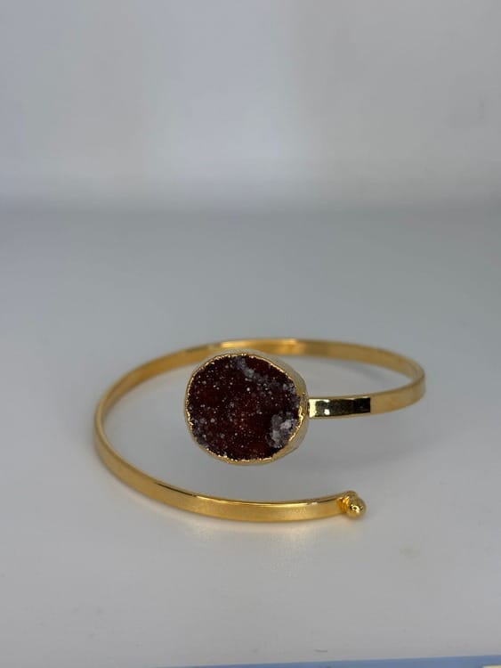 bracelete geodo de ágata bracelete geodo de ágata