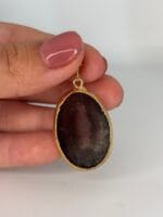 bracelete geodo de ágata