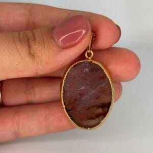 bracelete geodo de ágata